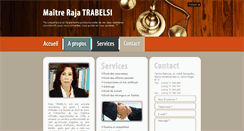 Desktop Screenshot of cabinet-trabelsi.com